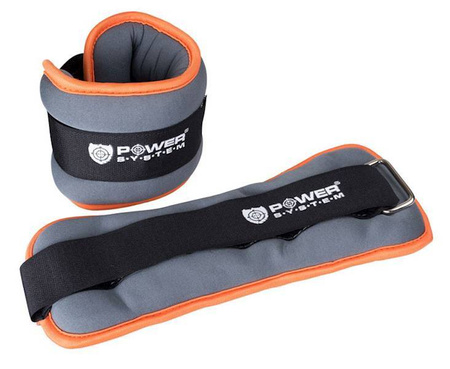 OBCIĄŻENIA NA KOSTKI ANKLE WEIGHT 2X0,5KG POWER-SYSTEM