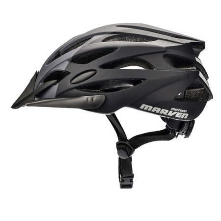 Kask rowerowy Meteor Marven L 58-61 cm szary/ciemnoszary/czarny