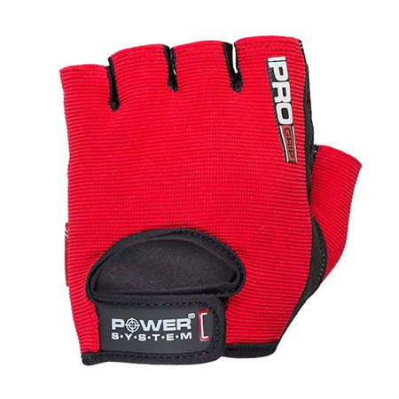 RĘKAWICZKI TRENINGOWE PRO GRIP-RED-XS POWER-SYSTEM