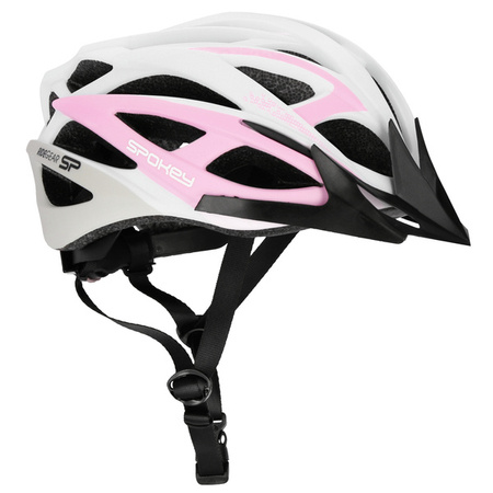 Kask rowerowy MTB lekki z daszkiem r. 55-58 cm Spokey FEMME