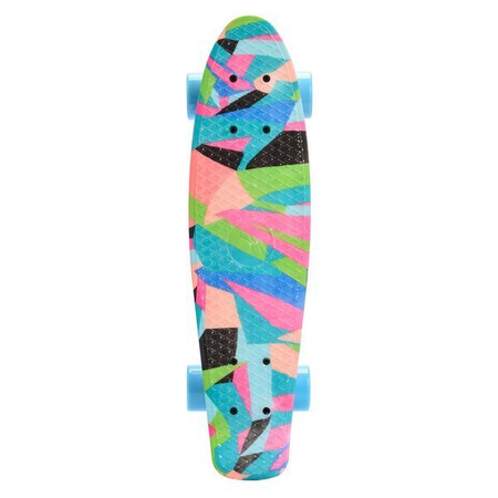 Deskorolka fiszka pennyboard deska fisz METEOR + BIDON SPORTOWY METEOR 650 ml biały