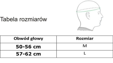 Kask bokserski sparingowy z maską poliwęglanową  ARH-2180 L