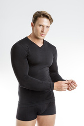 Koszulka termoaktywna męska z długim rękawem z wełny merino RelaxSan ZERO° 3020 L