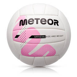 Piłka siatkowa do siatkówki Meteor różowy do gry w siatkówkę