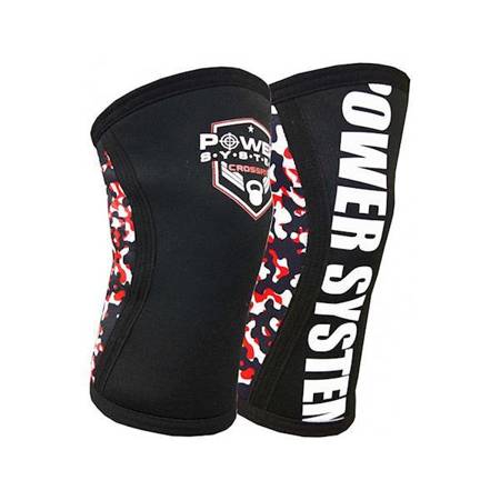 BANDAŻE KOMPRESYJNE NA KOLANA CROSSFIT KNEE SLEEVES-S/M POWER-SYSTEM