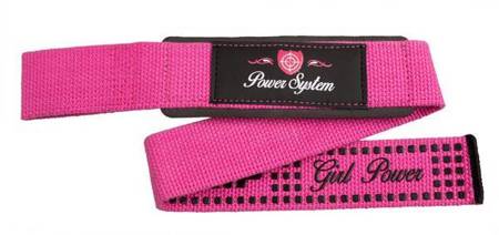 PASKI TRENINGOWE G-POWER STRAPS-PINK POWER-SYSTEM