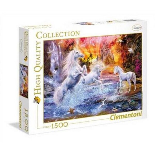 Puzzle 1500 el. High Quality Collection. Dzikie jednorożce Clementoni 