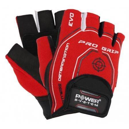 RĘKAWICZKI TRENINGOWE PRO GRIP EVO-RED-L