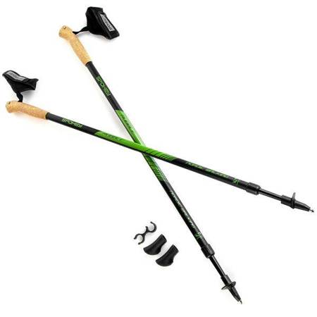 Spokey Kije kijki nordic walking regulowane 105-135 cm RUBBLE 922208